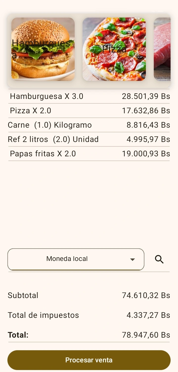 Gestión de Modo Mesas Finzaly